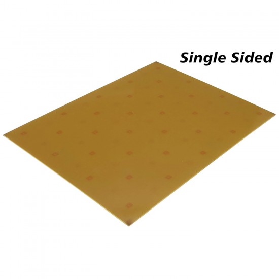 Copper Clad FR1 Phenolic thickness 1.4mm 35Micron Single Sided 5x5inch Copper Clad FR1 Phenolic thickness 1.4mm 35Micron Single Sided 5x5inch