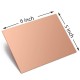 Copper Clad FR4 Glass Epoxy thickness 1.6mm 36Micron Single Sided 6x5inch