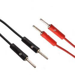 4mm Banana To Banana Plug Red Black Test Probes Pair 4mm Banana To Banana Plug Red Black Test Probes Pair