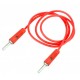 4mm Banana To Banana Plug Red Black Test Probes Pair