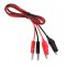 4mm Banana Plug To Crocodile Alligator Clip Red Black Test Probes Pair 4mm Banana Plug To Crocodile Alligator Clip Red Black Test Probes Pair
