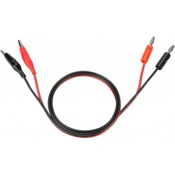 4mm Banana Plug To Crocodile Alligator Clip Red Black Test Probes Pair 4mm Banana Plug To Crocodile Alligator Clip Red Black Test Probes Pair