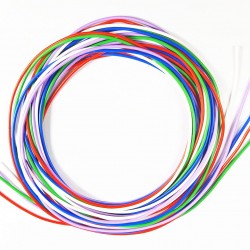 1-core Hookup Wire Random Color Total 4 meters 1-core Hookup Wire Random Color Total 4 meters