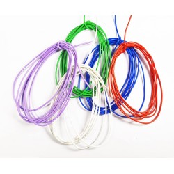 1-core Hookup Wire Random Color Total 4 meters 1-core Hookup Wire Random Color Total 4 meters