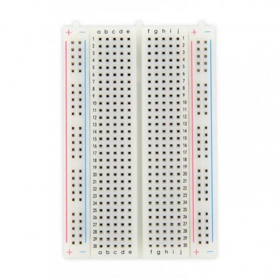 400 Points Half Size Solderless Breadboard