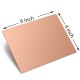 Copper Clad FR1 Phenolic thickness 1.6mm 36Micron Single Sided 6x4inch