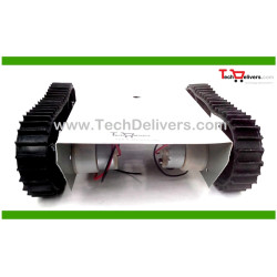 Four Wide Wheel Drive Tank (Aluminium-XXL Chassis) ROBOT KIT-2 Four Wide Wheel Drive Tank (Aluminium-XXL Chassis) ROBOT KIT-2