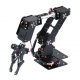 6 DOF Robotic Arm Kit MG995 – Programming Robot Arm Education DIY Kit (Servo Not Included)