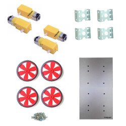 BO‑ACP 4WD Robot Kit‑1 – DIY Robotics Kit
