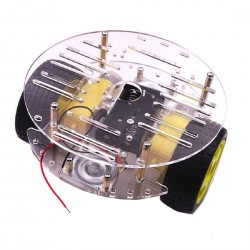 BO Acrylic ROBOT KIT-6 Smart Round Chassis BO Acrylic ROBOT KIT-6 Smart Round Chassis