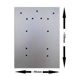 Chassis ACP 2WD for BO Motor Clamping Chassis ACP 2WD for BO Motor Clamping