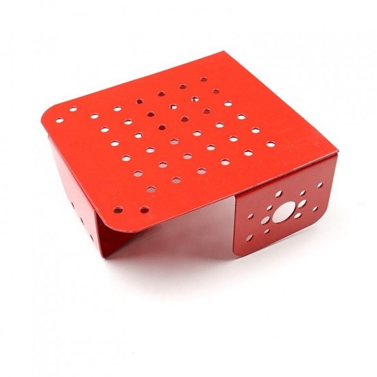Chassis Metal 3WD DIY Robotics Platform RED