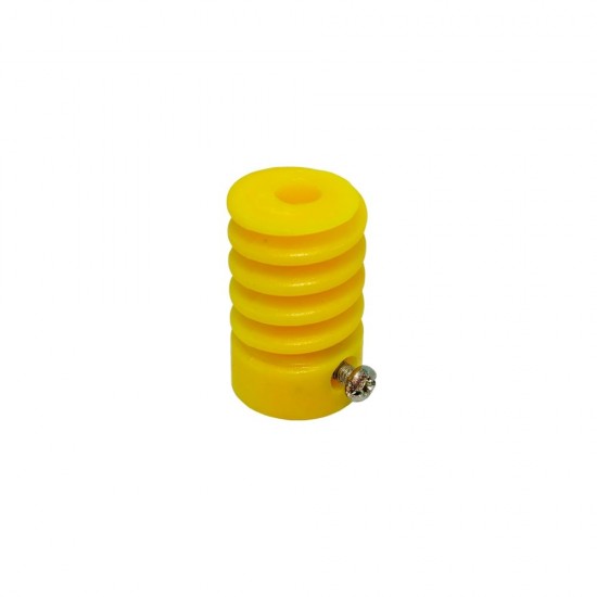 Worm Gear Wide Teeth, 18mm OD, 30mm Length, 6mm Bore