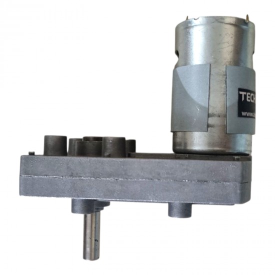 Rectangular Gearbox Motor – 200 RPM, 12V DC, 555 High Torque