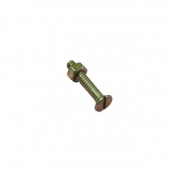Nut with Bolt - 4mm x 25mm Nut with Bolt - 4mm x 25mm