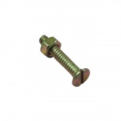 Nut with Bolt - 4mm x 30mm Nut with Bolt - 4mm x 30mm