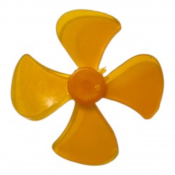 Plastic Toy Fan 4fin, 60mm Plastic Toy Fan 4fin, 60mm