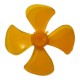 Plastic Toy Fan 4fin, 60mm Plastic Toy Fan 4fin, 60mm