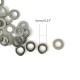 M6 Flat Washer 6mm ID, 12mm OD, 1.6mm Thickness