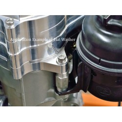 M24 Flat Washer 10mm ID, 24mm OD, 1.6mm Thickness M24 Flat Washer 10mm ID, 24mm OD, 1.6mm Thickness