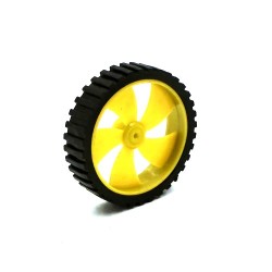 Wheel for BO Motor 10mm width 45mm height small Wheel for BO Motor 10mm width 45mm height small