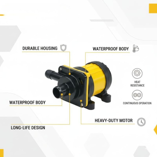 12V DC Submersible Pump (15W)