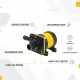12V DC Submersible Pump (15W)