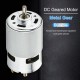RS-775 DC Motor with Ball Bearing Round Shaft 12V - High Torque