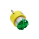 Center Shaft Metal Gear Motor 100RPM 12V DC