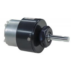 Center Shaft Plastic Gear Motor 100RPM 12V DC