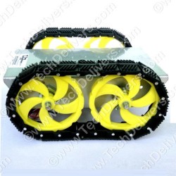 TANK Plastic Track Type 2WD ROBOT KIT-1