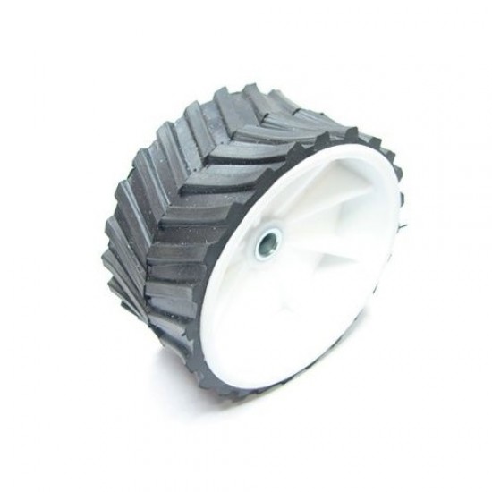 Wide-Wheel for DC Geared Motor (6mm shaft) -Dia 70mm, width 40mm