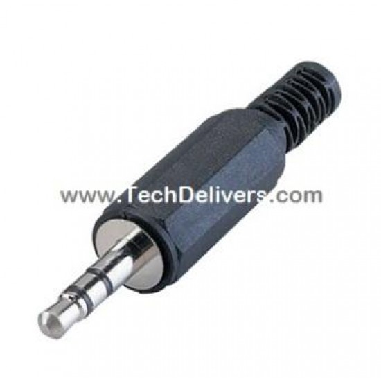 3.5mm Stereo Male Audio Jack - Headphone Jack- Male Connector Jack for Headphone