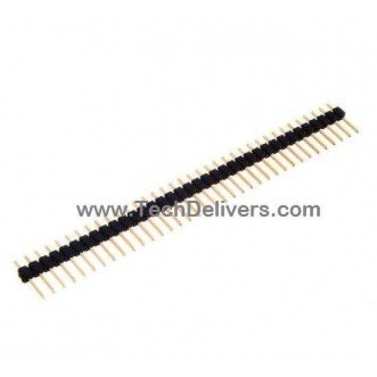 Male Header Berg Strip Straight Break away 40-pin 0.1" (2.54 mm) spacing