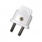 2Pin Male Top Electrical Plug Socket Connector 6A 240V 2Pin Male Top Electrical Plug Socket Connector 6A 240V