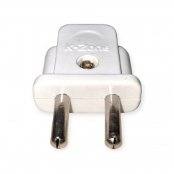 2Pin Male Top Electrical Plug Socket Connector 6A 240V 2Pin Male Top Electrical Plug Socket Connector 6A 240V