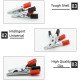 Crocodile Alligator Clip 30mm Red & Black Pair Crocodile Alligator Clip 30mm Red & Black Pair