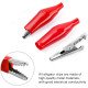 Crocodile Alligator Clip Sleeve 25mm Red & Black Pair Crocodile Alligator Clip Sleeve 25mm Red & Black Pair