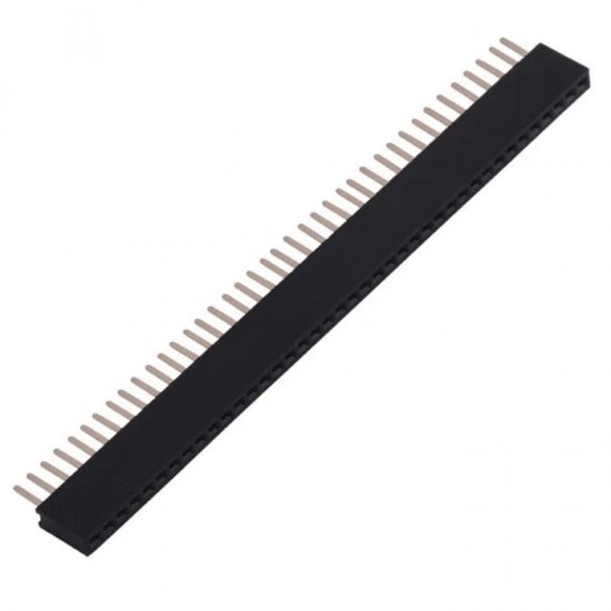 Header Berg Strip FEMALE Straight 40-pin 0.1" (2.54 mm) spacing Header Berg Strip FEMALE Straight 40-pin 0.1" (2.54 mm) spacing
