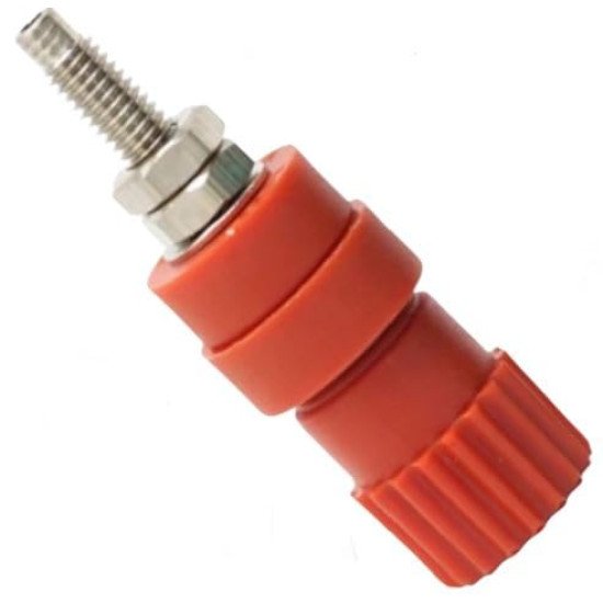 BTI‑30 Panel Mounting Terminal 4mm (30A) – Red
