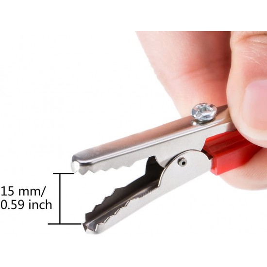 Crocodile Alligator Clip 2 Inch(52mm) - Pair Crocodile Alligator Clip 2 Inch(52mm) - Pair
