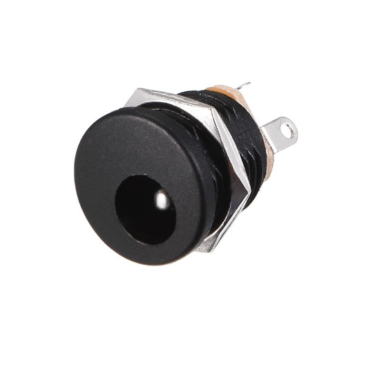 DC Jack Connector DC-022 Female 5.5mm x 2.1mm Panel Mount Type DC Jack Connector DC-022 Female 5.5mm x 2.1mm Panel Mount Type