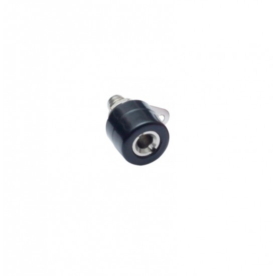 4mm Banana Socket Jack Connector Female – Black 4mm Banana Socket Jack Connector Female – Black