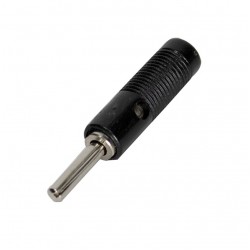 4mm Banana Jack Connector Male – Black 4mm Banana Jack Connector Male – Black