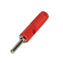 4mm Banana Jack Connector Male – Red 4mm Banana Jack Connector Male – Red