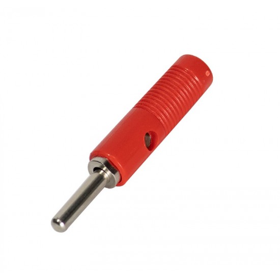 4mm Banana Jack Connector Male – Red 4mm Banana Jack Connector Male – Red