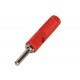 4mm Banana Jack Connector Male – Red 4mm Banana Jack Connector Male – Red
