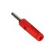 4mm Banana Jack Connector Male – Red 4mm Banana Jack Connector Male – Red
