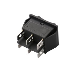 Rocker Switch Big 6 Pin 16A 250V DPDT Non-Momentary ON-OFF-ON Rocker Switch Big 6 Pin 16A 250V DPDT Non-Momentary ON-OFF-ON
