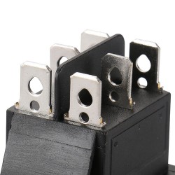 Rocker Switch Big 6 Pin 16A 250V DPDT Momentary (Spring Action) Rocker Switch Big 6 Pin 16A 250V DPDT Momentary (Spring Action)